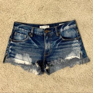 Bullhead Denim Distressed Slouchy Shorts
